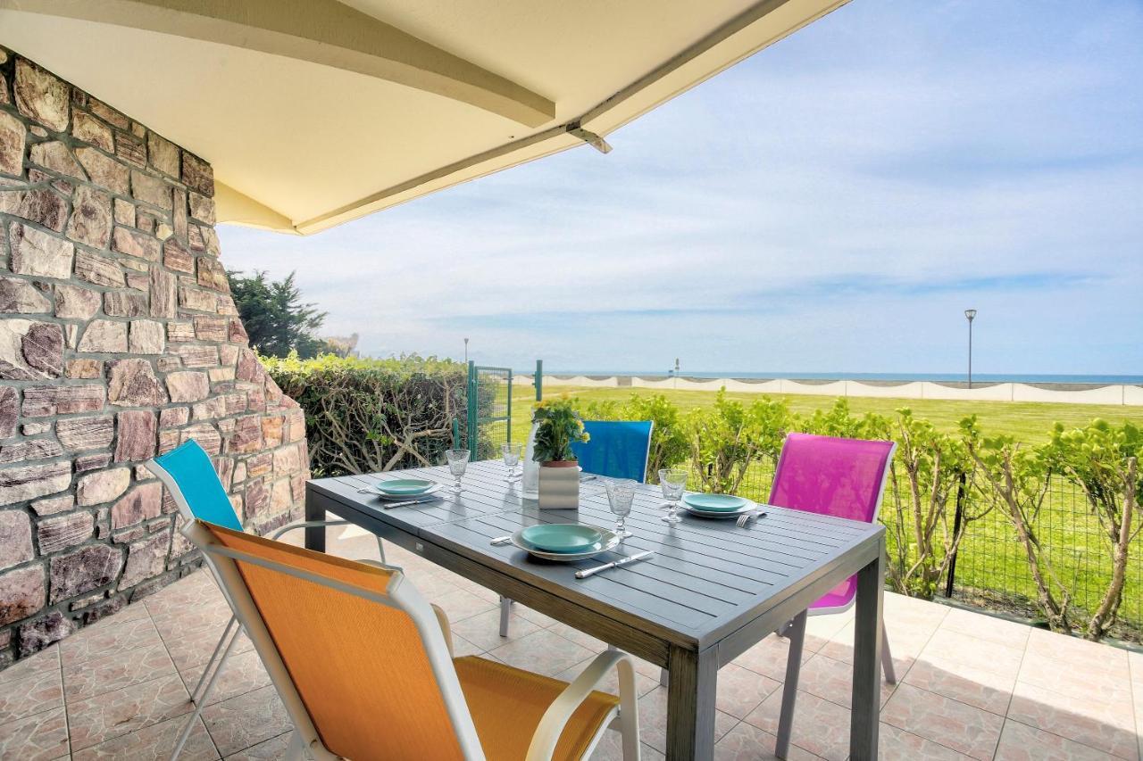 La Coquille - Appartement Vue Mer Ерки Екстериор снимка
